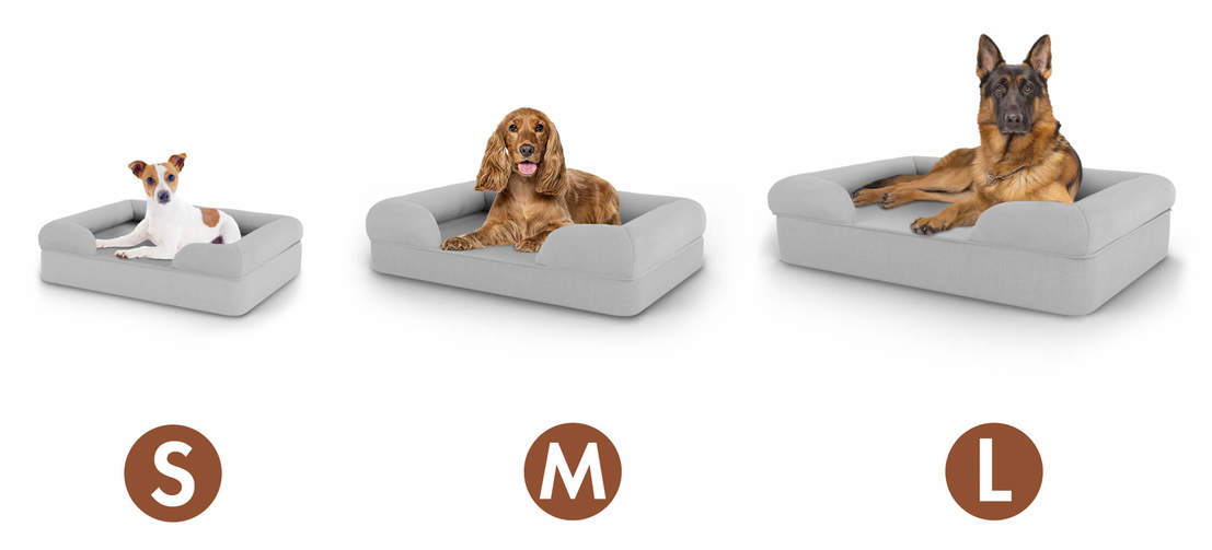 Omlet-Polsterbetten für Hunde in den Größen Small, Medium und Large