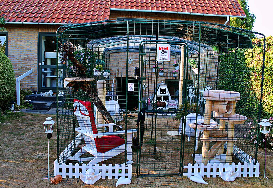 Outdoor Katzengehege Katzen Omlet