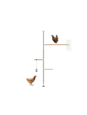 Das eggcercise kit für Poletree individuell gestaltbarer barschbaum