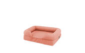 Ein kleines 24er memory-foam-rollenbett in rosa