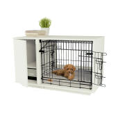 Fido Nook 24 mit kiste und kleiderschrank weiß