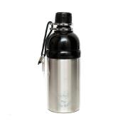 Lange pfoten haustier wasserflasche silber 500ml groß