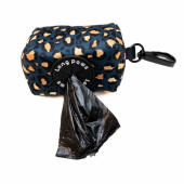 Lange pfoten funk der hund poo tasche beutel | leopard grün & Gold