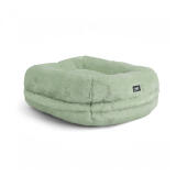 Omlet Lux ury super soft donut katzenbett in mint gren farbe