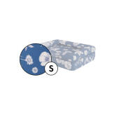 Kleine nackenrolle hundebett deckel in gardenia porzellan druck von Omlet.