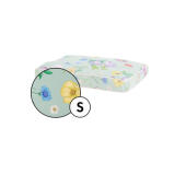 Kleines kissen hundebett bezug in gardenia salbei druck von Omlet.