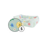 Nest hundebettbezug gardenia sage print by Omlet.