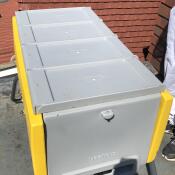 Satz mit 4 abdeckplatten 