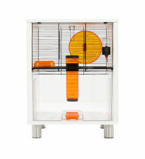 Weiß Qute hamster- und rennmauskäfig