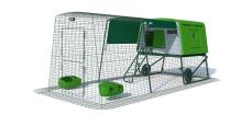 Eglu Cube mk2 mit 3m lauf und rädern