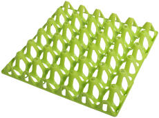 Gaun grüne eier tray