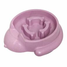 Bambusschale hundefutter in rosa