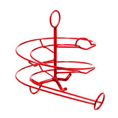 Großer roter hühner-eierschalenhalter