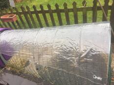 Brillanter, strapazierfähiger regenschutz