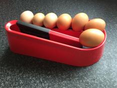 Wir haben Got ihren rücken Omlet egg ramp