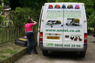 Der Omlet Van kommt an - Ja!