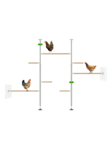 Der ultimegg-bausatz für Poletree individuell gestaltbarer barschbaum