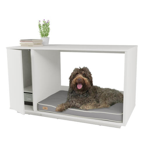 Fido Nook 36 mit kleiderschrank weiß