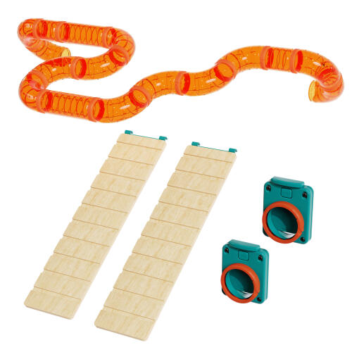 Advanced tunnel kit mit anschlusskit für hamster und wüstenrennmäuse