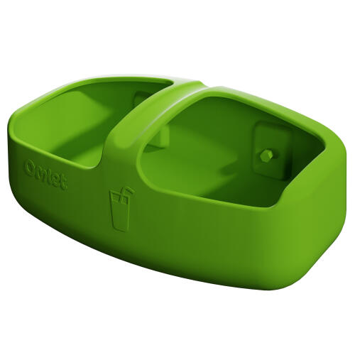 Grün Eglu pro und Eglu Cube hähnchentränke entworfen von Omlet
