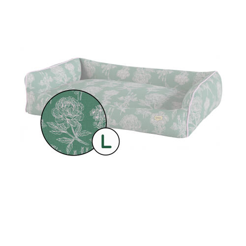 Nest dog bed cover only - winter garden