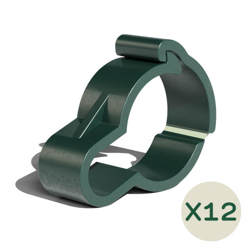 12 rohrschellen (11mm) für waschbär-resistenten lauf