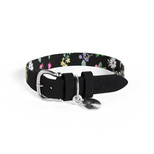 Medium mitternachtswiese designer hundehalsband