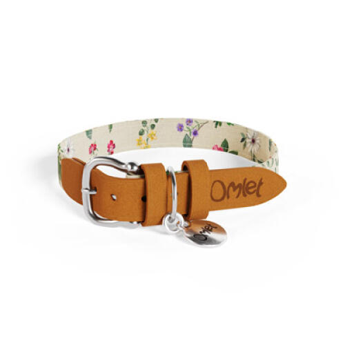 Medium morgenwiese designer hundehalsband