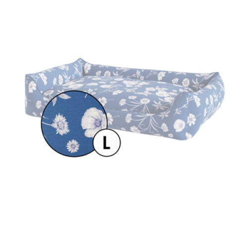 Großer nest hundebettbezug in gardenia porzellan druck von Omlet.
