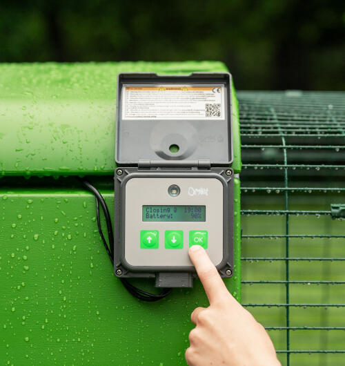 Fingerdruck lichtsensor bedienfeld
