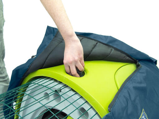 Jacke für extreme temperaturen für Eglu Classic blau