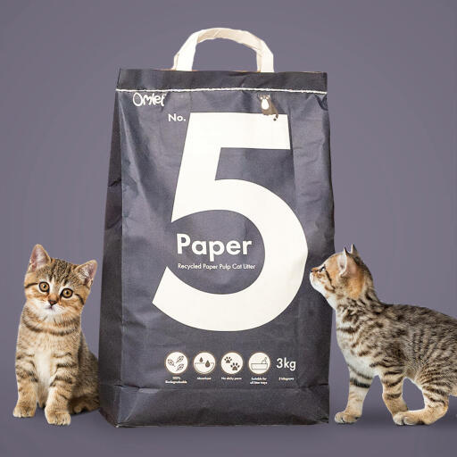 Omlet katzenstreu 5 papier