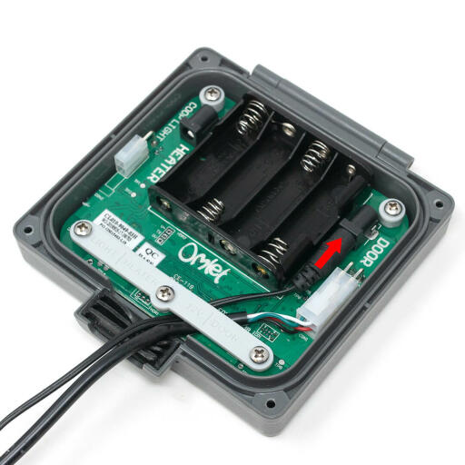 12-v-stromversorgung für automatische tür