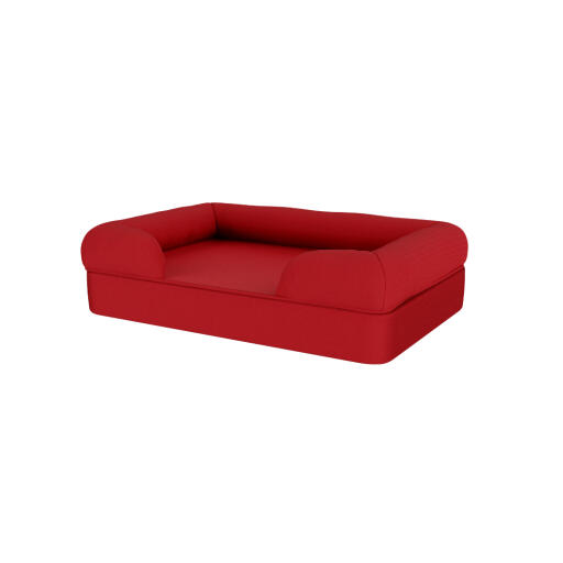 Nackenrolle bett merlot rot