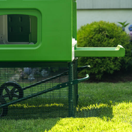 Eglu Cube großer hühnerstall auslauf