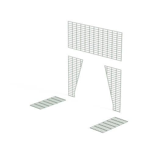 Eglu Cube hühnerstall-auslauf-verbindungsset