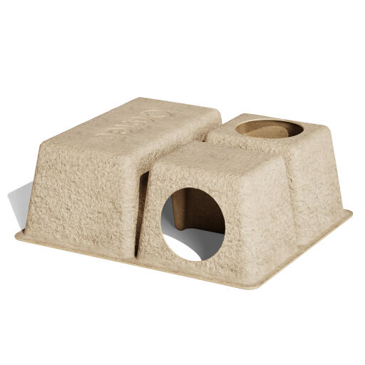 Hamsterkammer kompostierbares versteck