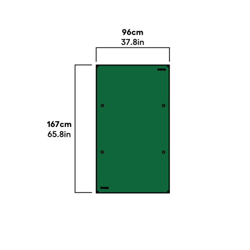 Heavy duty run cover für Eglu Go up - 2/3 run dimensions (810.0397)