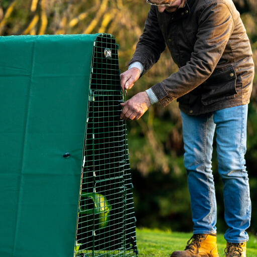 Robuste auslaufabdeckung für Eglu Go up hühnerstall