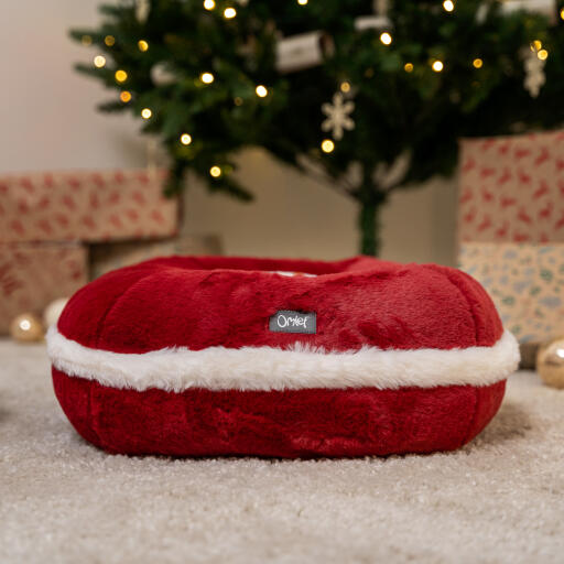Das weihnachtliche Katzenbett
