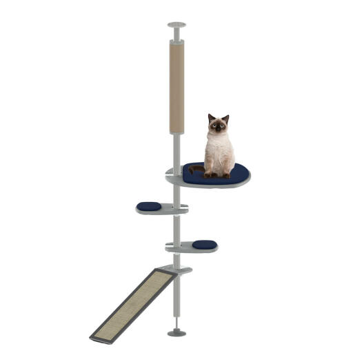 The bark kit outdoor Freestyle katzenstangensystem einrichten