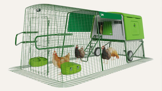 Eglu Cube – Mobiler Hühnerstall mit Auslauf Eglu Cube – Mobiler Hühnerstall mit Auslauf