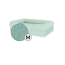 Omlet memory foam bolster dog bed medium in teal blue