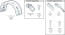 Gerader tunnelverbinder mit schachtel