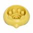 Bambusschale hundefutter in gelb Bambusschale hundefutter in gelb