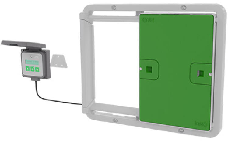 Automatische Hühnerstalltür