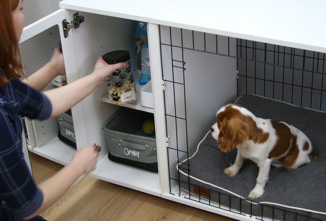 Die Fido Studio Hundebox, eine Hundehütte für den Innenbereich