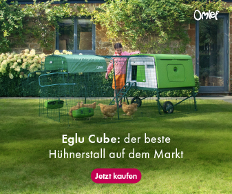 Omlet Eglu Cube Mobiler Hühnerstall