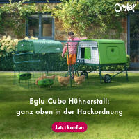 Omlet Eglu Cube Mobiler Hühnerstall