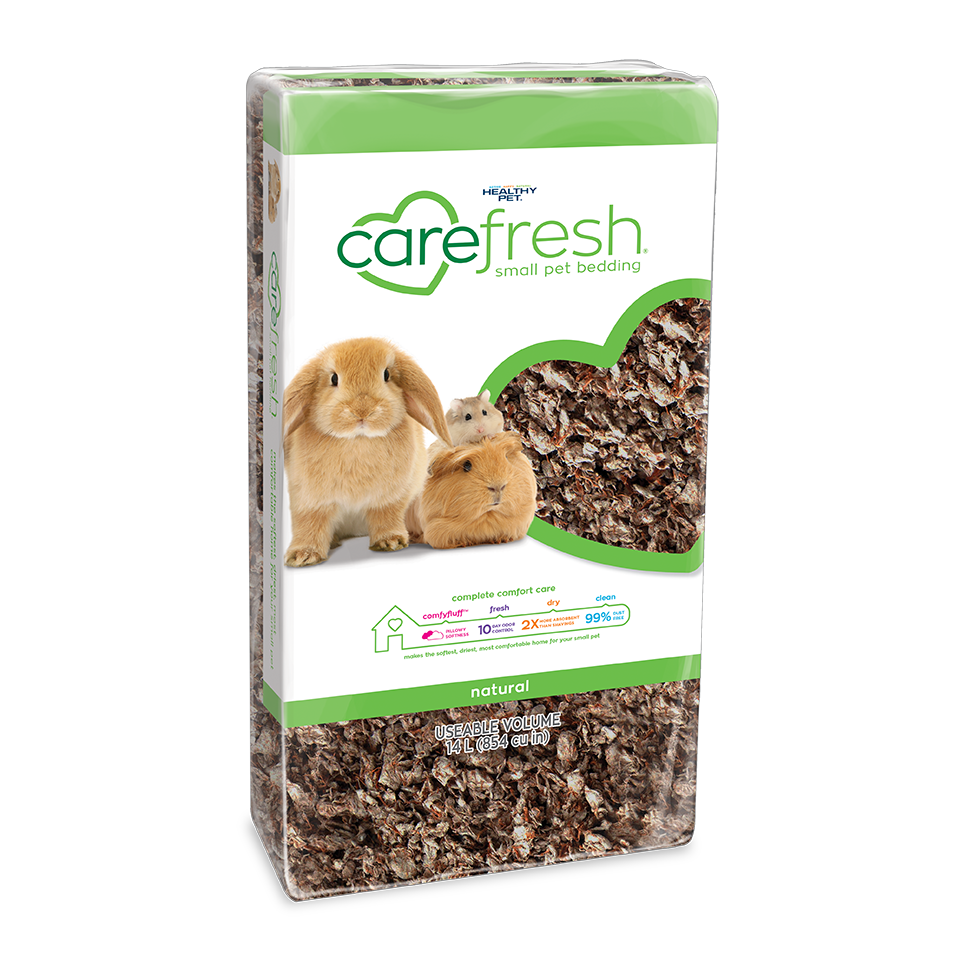 Carefresh Tiereinstreu 14L Natürlich Einstreu für Meerschweinchen